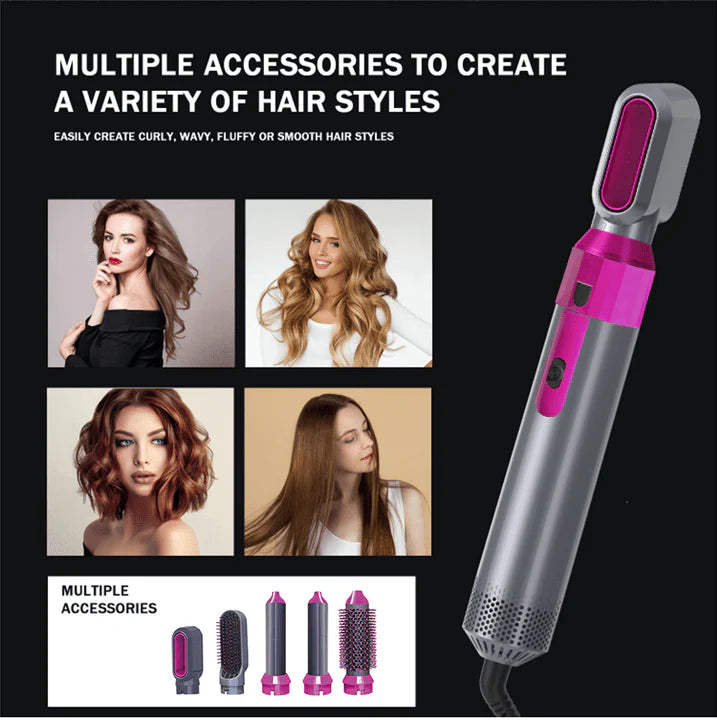 Evorlix™ Hot Air Brush (5-in-1)